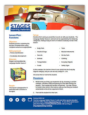 Functions Lesson Plan
