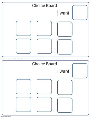 choice board small choice board small