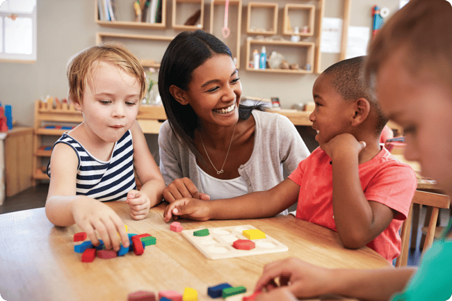 istock image - teacher and students